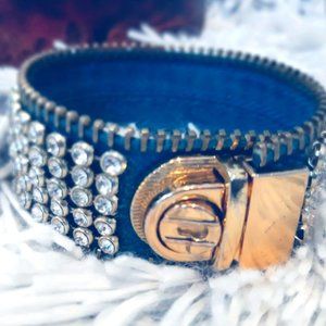 Swarovski Zipper Bracelet